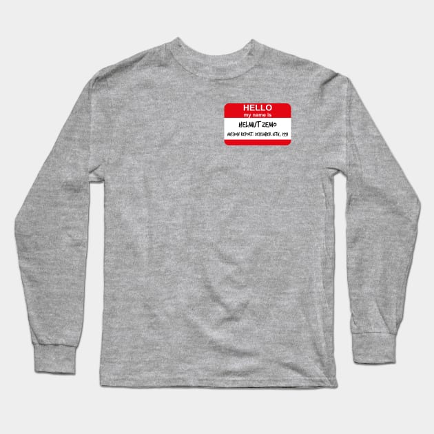 Mission Report: December 16th, 1991 Long Sleeve T-Shirt by Stefaan